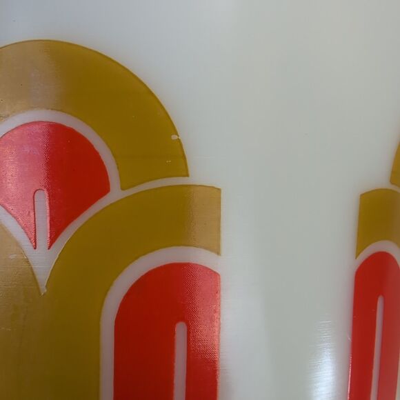 Vintage Pyrex #343 Fish Scale 1.5 Quart Mixing Bowl Dish MCM Arches White USA - Picture 8 of 10